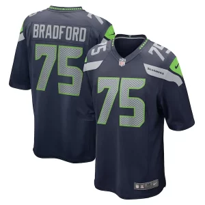 High quality Anthony Bradford Seattle Seahawks Nike Team Game Jersey - College Navy