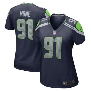 Outstanding Bryan Mone Seattle Seahawks Nike Women's Game Jersey - College Navy