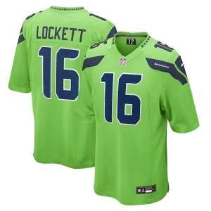 Delightful Tyler Lockett Seattle Seahawks Nike Game Jersey - Neon Green