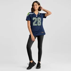 Exceptional Nehemiah Pritchett Seattle Seahawks Nike Women's Team Game Jersey - College Navy