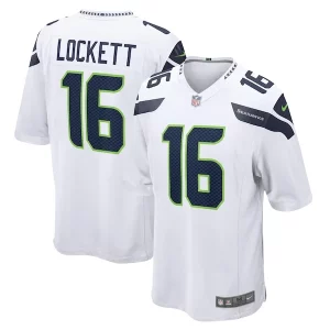 Fantastic Tyler Lockett Seattle Seahawks Nike Game Jersey - White