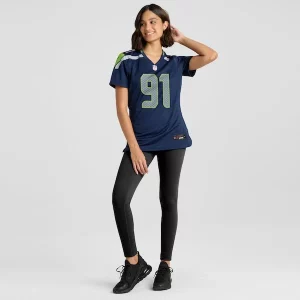 Superb Byron Murphy II Seattle Seahawks Nike Women's Team Game Jersey - College Navy
