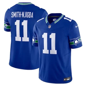 High quality Jaxon Smith-Njigba Seattle Seahawks Nike Alternate Vapor F.U.S.E. Limited Jersey - Royal