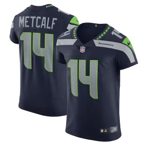 Superb DK Metcalf Seattle Seahawks Nike Vapor Elite Player Jersey - College Navy