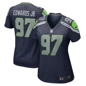 Delightful Mario Edwards Jr. Seattle Seahawks Nike Women's Game Jersey - College Navy