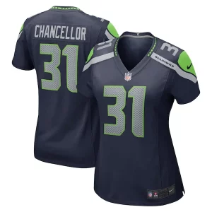 Premium Kam Chancellor Seattle Seahawks Women's Nike Retired Player Game Jersey - College Navy