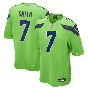 Delightful Geno Smith Seattle Seahawks Nike Game Jersey - Neon Green