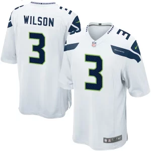 Amazing Russell Wilson Seattle Seahawks Nike Game Jersey - White