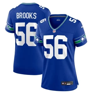 Delightful Jordyn Brooks Seattle Seahawks Nike Women's Throwback Player Game Jersey - Royal