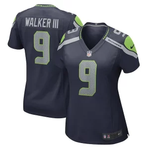Exceptional Kenneth Walker III Seattle Seahawks Nike Women's Player Jersey - Navy