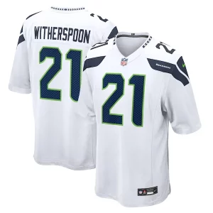 Delightful Devon Witherspoon Seattle Seahawks Nike Away Game Jersey - White