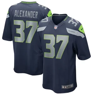 Amazing Shaun Alexander Seattle Seahawks Nike Game Retired Player Jersey - College Navy