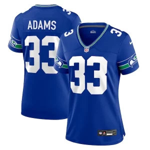 Outstanding Jamal Adams Seattle Seahawks Nike Women's Throwback Player Game Jersey - Royal