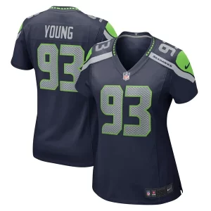 Superb Cameron Young Seattle Seahawks Nike Women's Game Jersey - College Navy