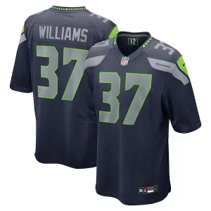 Amazing Damarion Williams Seattle Seahawks Nike Game Jersey - College Navy