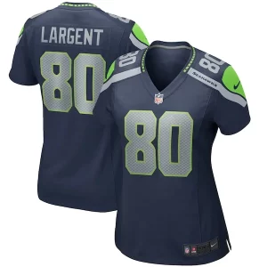 Premium Steve Largent Seattle Seahawks Nike Women's Game Retired Player Jersey - College Navy