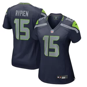 Stunning Brett Rypien Seattle Seahawks Nike Women's Team Game Jersey - College Navy