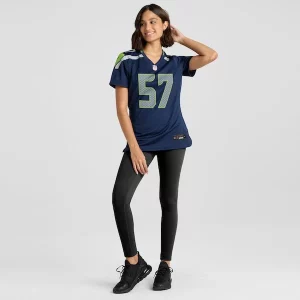 Outstanding Connor Williams Seattle Seahawks Nike Women's Team Game Jersey - College Navy