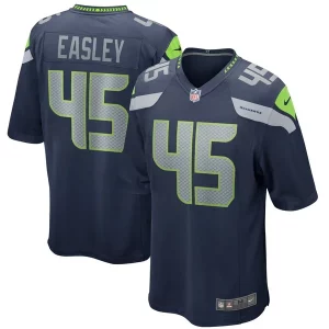 High quality Kenny Easley Seattle Seahawks Nike Game Retired Player Jersey - College Navy
