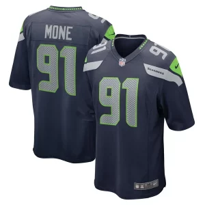 Top notch Bryan Mone Seattle Seahawks Nike Game Jersey - College Navy