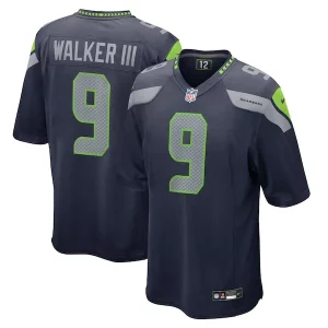 High quality Kenneth Walker III Seattle Seahawks Nike Team Game Jersey - College Navy