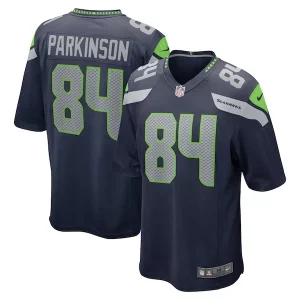 Exceptional Colby Parkinson Seattle Seahawks Nike Game Jersey - College Navy