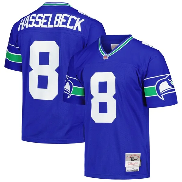 Superb Matt Hasselbeck Seattle Seahawks Legacy Replica Jersey - Royal