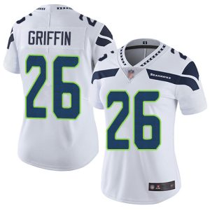 High quality Seahawks #26 Shaquem Griffin White Women's Stitched NFL Vapor Untouchable Limited Jersey