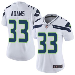 Exceptional Seahawks #33 Jamal Adams White Women's Stitched NFL Vapor Untouchable Limited Jersey