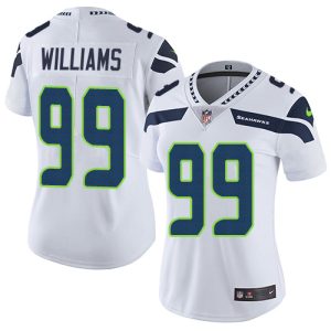 Superb Seahawks #99 Leonard Williams White Women's Stitched NFL Vapor Untouchable Limited Jersey