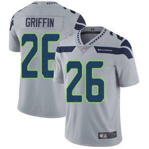 Fantastic Seahawks #26 Shaquem Griffin Grey Alternate Youth Stitched NFL Vapor Untouchable Limited Jersey