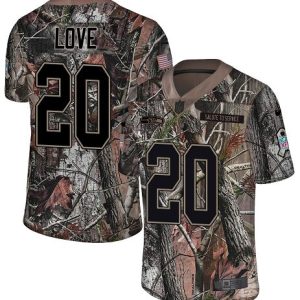 Superb Seahawks #20 Julian Love Camo Youth Stitched NFL Limited 2018 Salute To Service Jersey