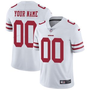 Amazing San Francisco 49ers Customized White Stitched Vapor Untouchable Limited Youth NFL Jersey