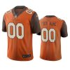 Top notch Cleveland Browns Custom Brown Vapor Limited City Edition NFL Jersey