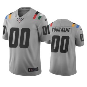 Exceptional Indianapolis Colts Custom Gray Vapor Limited City Edition NFL Jersey