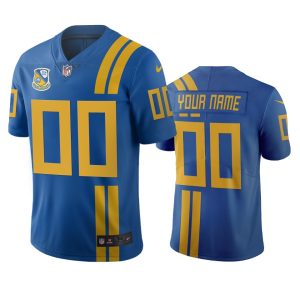 Superb Jacksonville Jaguars Custom Royal Vapor Limited City Edition NFL Jersey