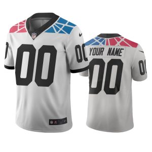 Premium Carolina Panthers Custom White Vapor Limited City Edition NFL Jersey
