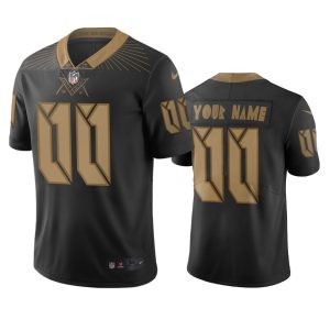 High quality Washington Commanders Custom Black Vapor Limited City Edition NFL Jersey