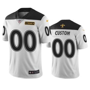 Top notch New Orleans Saints Custom White Vapor Limited City Edition NFL Jersey