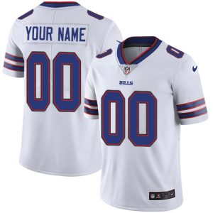 Top notch Buffalo Bills Customized White Stitched Vapor Untouchable Limited Youth NFL Jersey