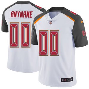 Amazing Tampa Bay Buccaneers Customized White Stitched Vapor Untouchable Limited Men's NFL Jersey