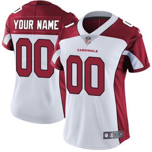 Fantastic Arizona Cardinals Customized White Stitched Vapor Untouchable Limited Women's NFL Jersey
