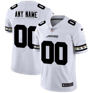 High quality Jacksonville Jaguars Custom  White Team Logo Vapor Limited NFL Jersey