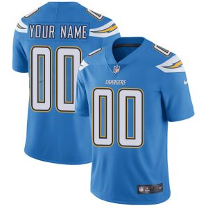 Superb San Diego Chargers Customized Electric Blue Alternate Stitched Vapor Untouchable Limited Youth NFL Jersey