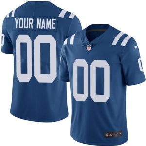 Fantastic Indianapolis Colts Customized Royal Blue Team Color Stitched Vapor Untouchable Limited Men's NFL Jersey