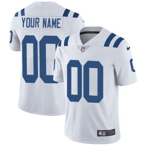 Amazing Indianapolis Colts Customized White Stitched Vapor Untouchable Limited Youth NFL Jersey