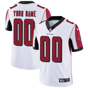 Top notch Atlanta Falcons Customized White Stitched Vapor Untouchable Limited Youth NFL Jersey
