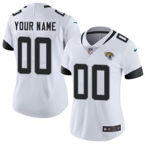 Fantastic Jacksonville Jaguars Customized White Stitched Vapor Untouchable Limited Women's NFL Jersey