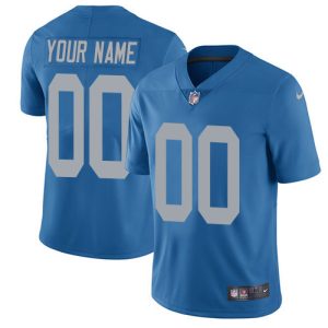Delightful Detroit Lions Customized Blue Alternate Stitched Vapor Untouchable Limited Youth NFL Jersey