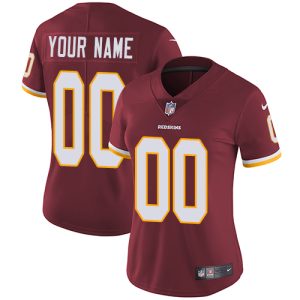 Exceptional Washington Commanders Customized Burgundy Red Team Color Stitched Vapor Untouchable Limited Women's NFL Jersey